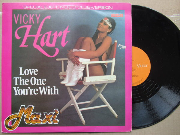 Vicky Hart - Love The One You're With (RSA VG+) 12"