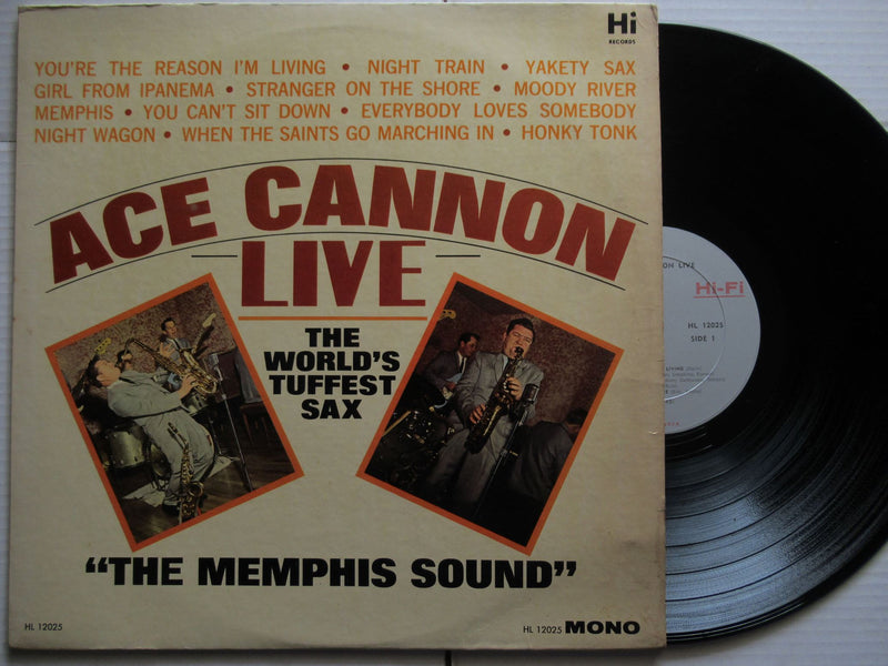 Ace Cannon | Live (USA VG+)