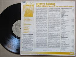 Shorty Rogers And His Giants – Shorty Rogers And His Giants Vol 2 "The Rarest" (France VG+)
