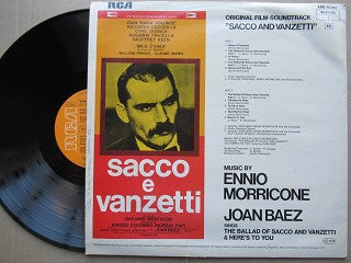 Ennio Morricone / Joan Baez – Sacco E Vanzetti (Germany VG+)