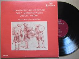 Tchaikovsky, Liszt, Debussy, Reiner / Chicago Symphony – 1812 Overture / Mephisto Waltz / Ibéria (USA VG+)