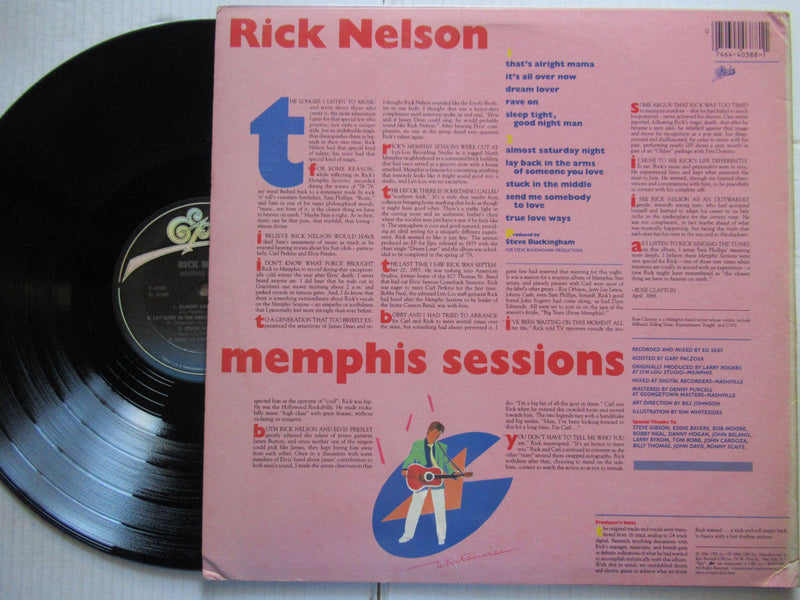 Rick Nelson | Memphis Sessions (USA VG+)