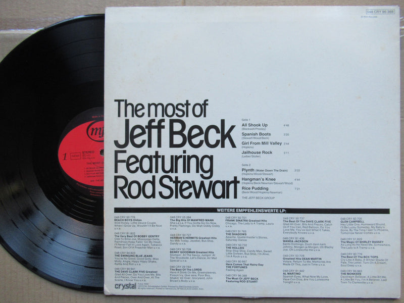 Jeff Beck Group – The Most Of Jeff Beck (Germany VG+)