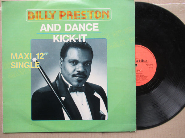 Billy Preston - And Dance / Kick It 12" (RSA VG+)