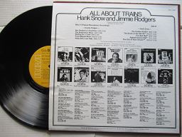 Hank Snow & Jimmie Rodgers | All About Trains (USA VG+)