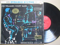 Joe Williams & Count Basie | Memories Ad Lib (RSA VG+)