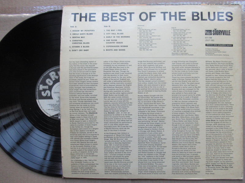 Various Artists | The Best Of The Blues (Germany VG)
