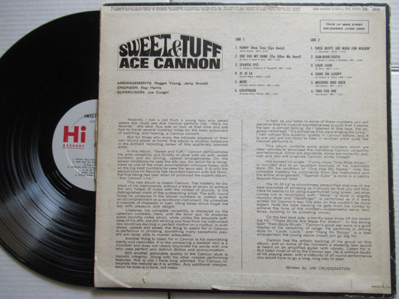 Ace Cannon | Sweet & Tuff (USA VG+)