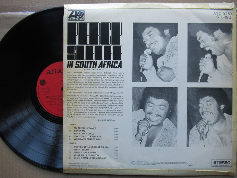 Percy Sledge – Percy Sledge in South Africa (RSA VG)