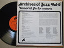 Archives Of Jazz Volume 6 | Immortal Performances (USA VG+)