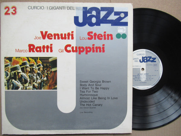 Joe Venuti Quartet | I Giganti Del Jazz (Italy VG+)