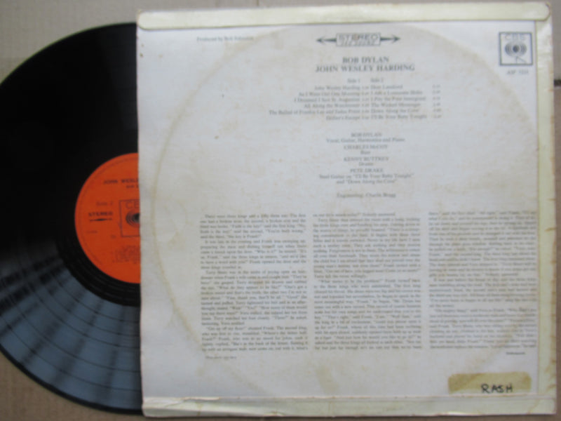 Bob Dylan | John Wesley Harding (RSA VG-)