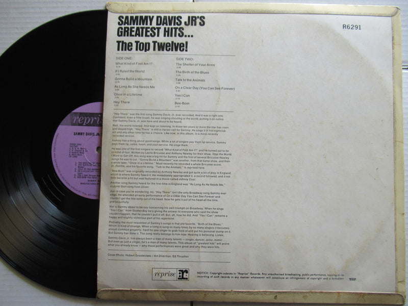 Sammy Davis, Jr. – Sammy Davis Jr.'s Greatest Hits (RSA VG)