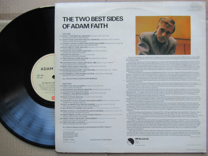 Adam Faith – The Two Best Sides Of Adam Faith (UK VG+)