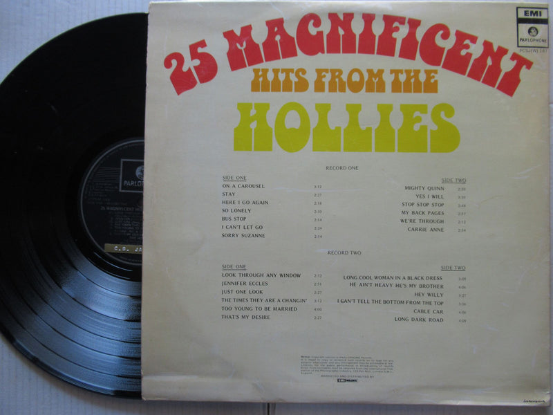 The Hollies – 25 Magnificent Hits From The Hollies (RSA VG)