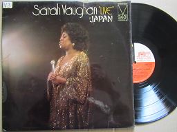 Sarah Vaughan – "Live" In Japan (RSA VG+)