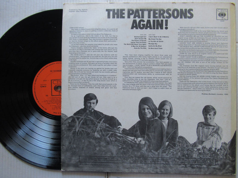 The Pattersons | Again! (UK VG+)