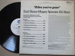 Earl Hines Mugsy Spanier All Stars | After You've Gone (UK VG+)