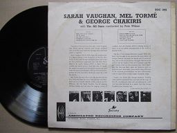 Sarah Vaughan, George Chakiris & Mel Tormé With The All Stars Conducted By Pete Wilson (UK VG)
