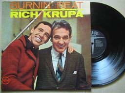 Buddy Rich & Gene Krupa ‎| Burnin' Beat (USA VG+)