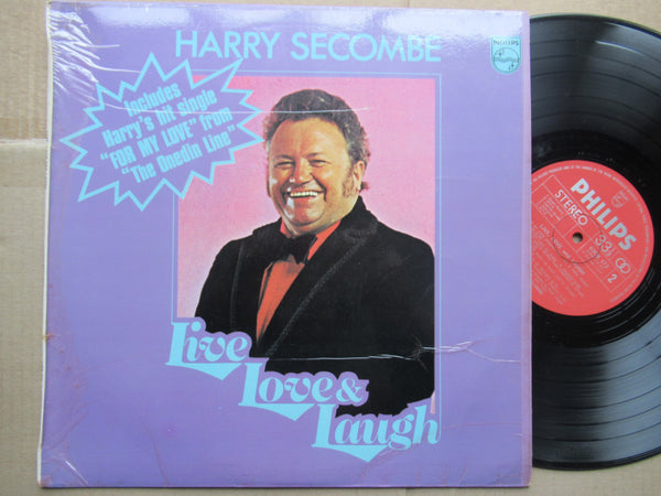Harry Secombe | Live Love & Laugh (RSA VG+) Autographed