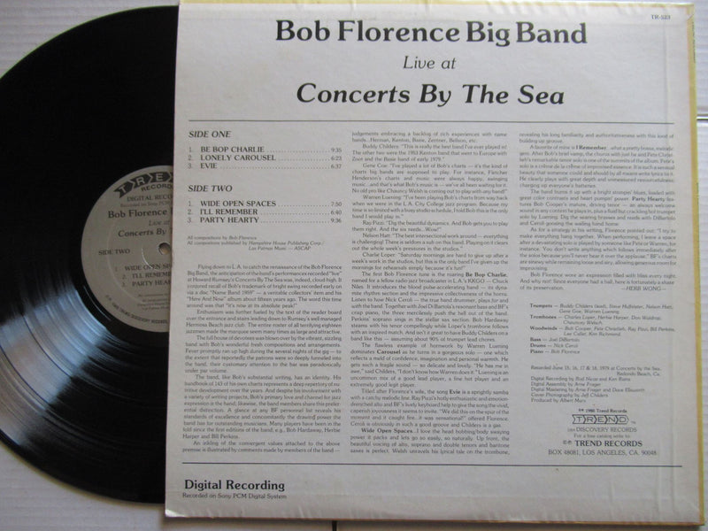 Bob Florence Big Band | Live At Concerts By The Sea (USA VG+)