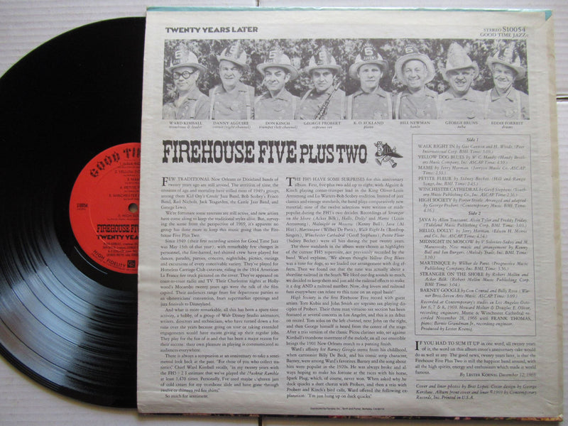 Firehouse Five Plus Two | Twenty Years Later (USA VG+)