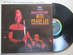 Miss Peggy Lee – Basin Street East Proudly Presents Miss Peggy Lee Recorded At The Fabulous New York Club (USA VG+)