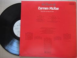 The Finest Of Carmen Mcrae | You 'd Be So Easy To Love ( RSA VG+ )