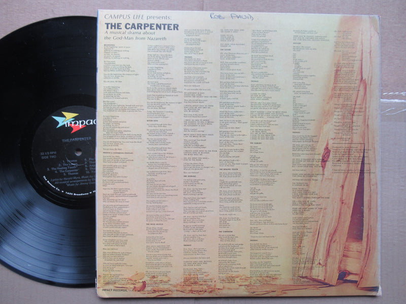 Harold Myra | The Carpenter (UK VG+)