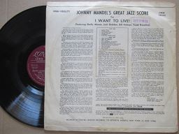 Johnny Mandel – Johnny Mandel's Great Jazz Score I Want To Live! (USA VG)