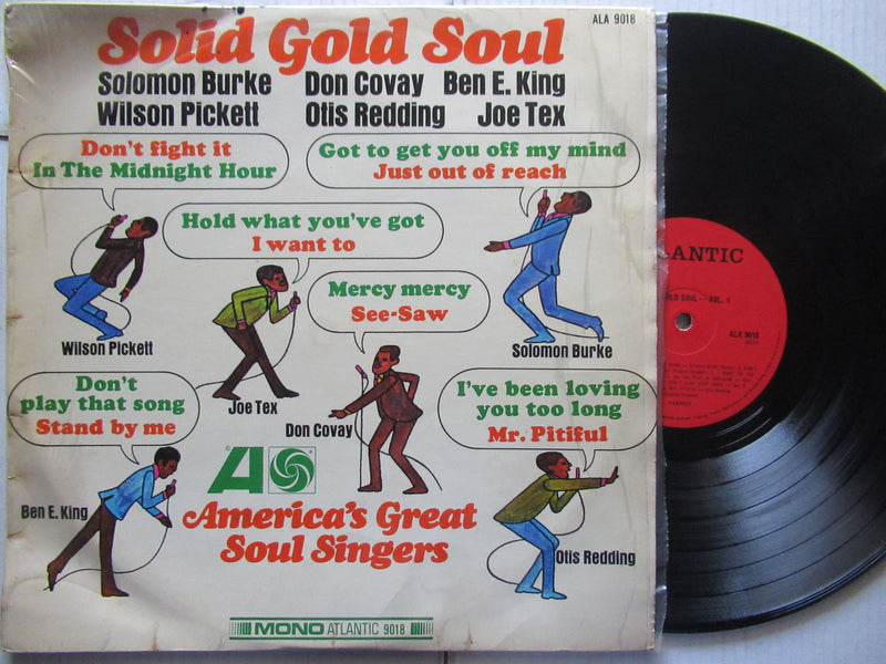 Various – Solid Gold Soul (America's Great Soul Singers) (RSA VG-)