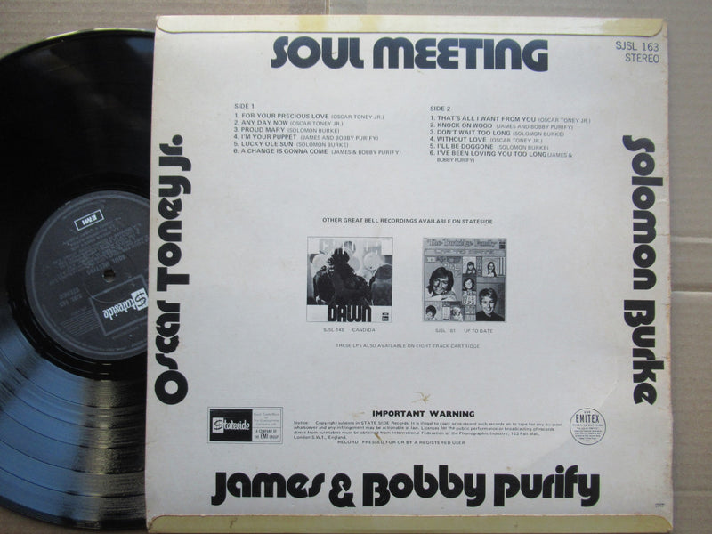 Solomon Burke, James & Bobby Purify, Oscar Toney Jr. | Soul Meeting (RSA VG+)