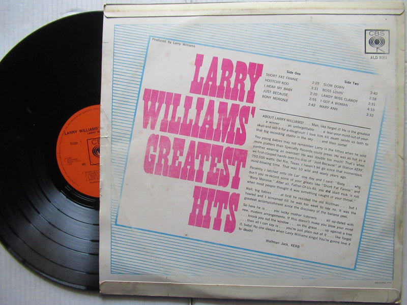 Larry Williams | Larry Williams Greatest Hits (RSA VG)