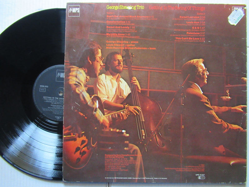 George Shearing Trio | Getting In The Swing Of Things (Germany VG)