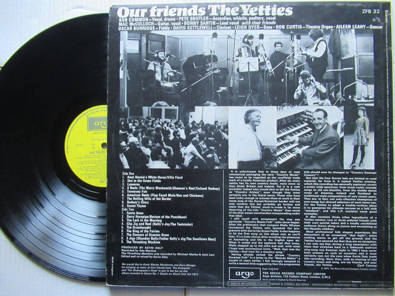 The Yetties | Our Friends (UK VG+)