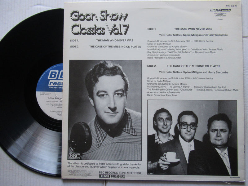 Goon Show Classics Vol.7 | The Man Who Never Was The Case Of The Missing Cd Plates (RSA VG+)