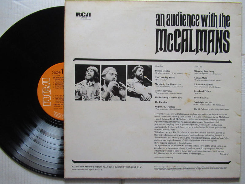 The McCalmans - An Audience With ( UK VG+ )