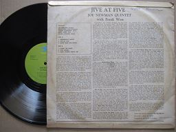 The Joe Newman Quintet With Frank Wes | Jive At Five ( USA VG - )