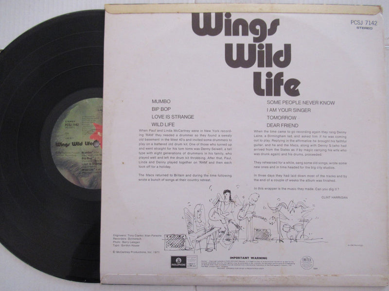 Wings | Wild Life (RSA VG+)