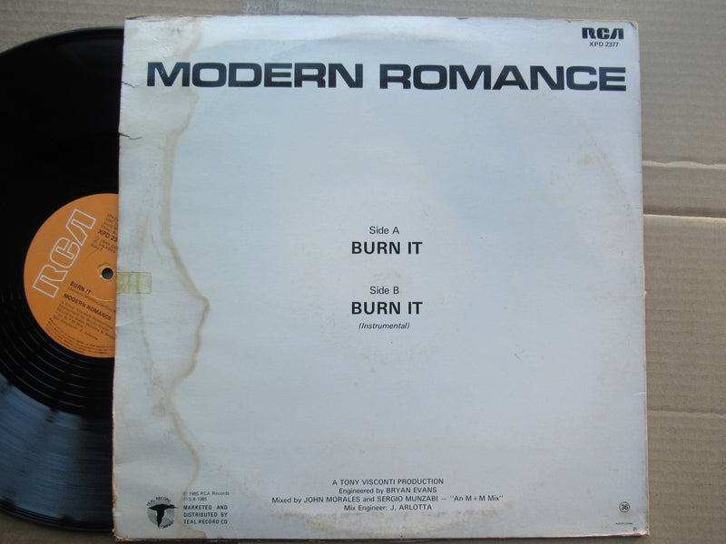 Modern Romance | Burn It (RSA VG+)