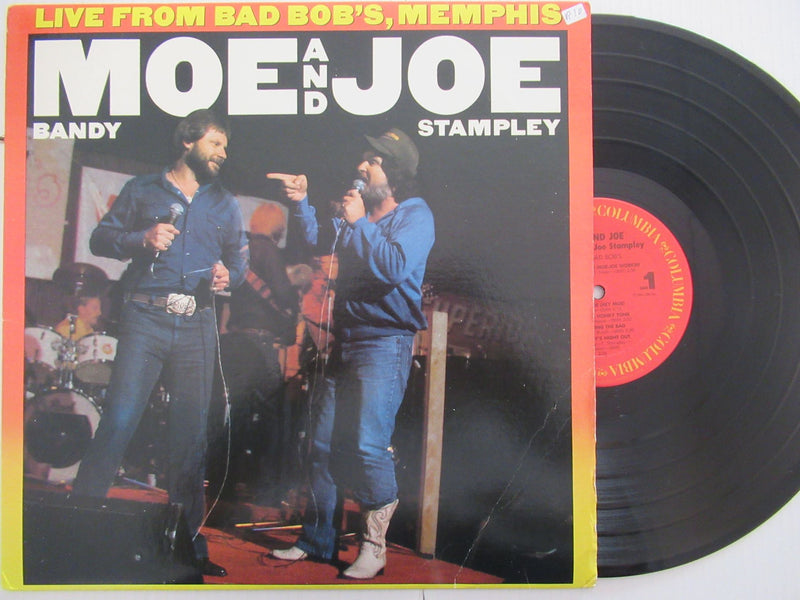 Moe Bandy And Joe Stampley | Live From Bad Bob's, Memphis (USA VG+)