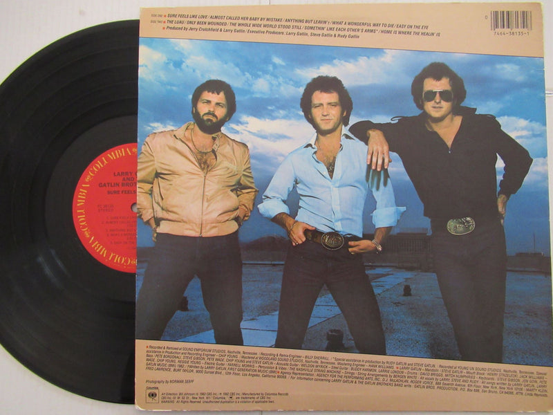 Larry Gatlin & The Gatlin Brothers Band | Sure Feels Like Love (USA VG+)