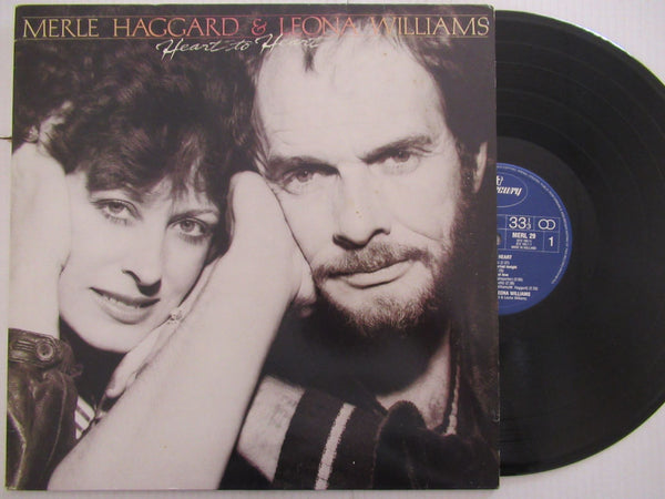 Merle Haggard & Leona Williams | Heart To Heart (Holland VG+)