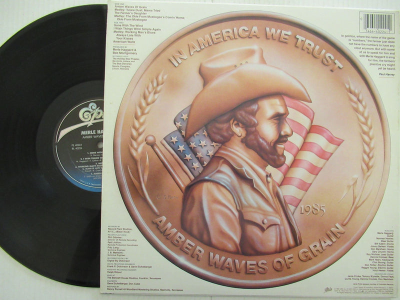 Merle Haggard | Amber Waves Of Grain (USA VG+)