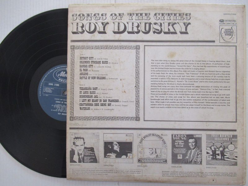 Roy Drusky | Songs Of The Cities (UK VG-)
