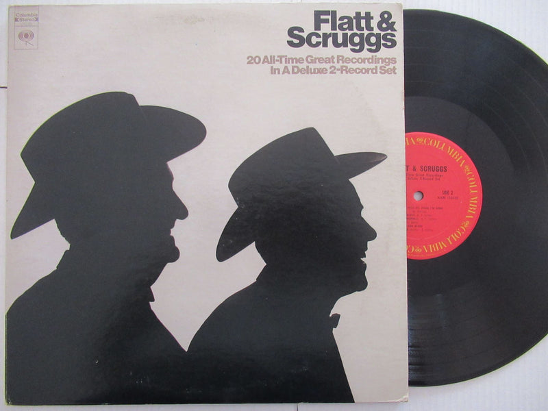 Flatt & Scruggs | 20 All Time Great Recordings (USA VG+) 2LP Gatefold