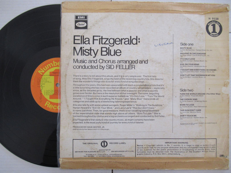 Ella Fitzgerald | Misty Blue (RSA VG-)