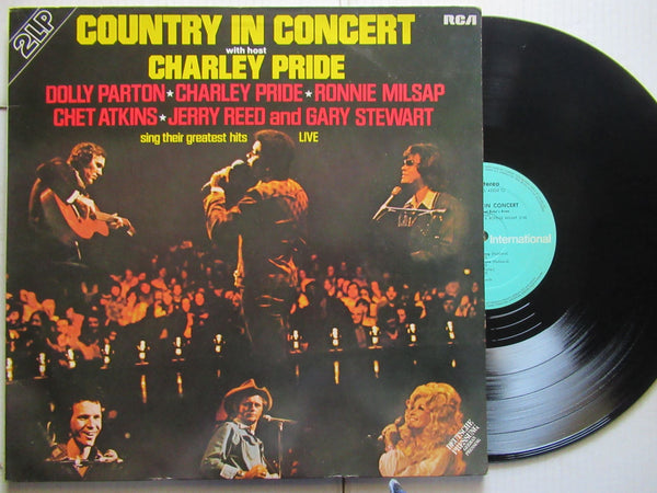 Various – Country In Concert With Host Charley Pride (Germany VG)