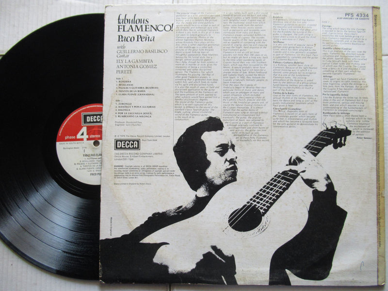 Paco Peña – Fabulous Flamenco (UK VG)